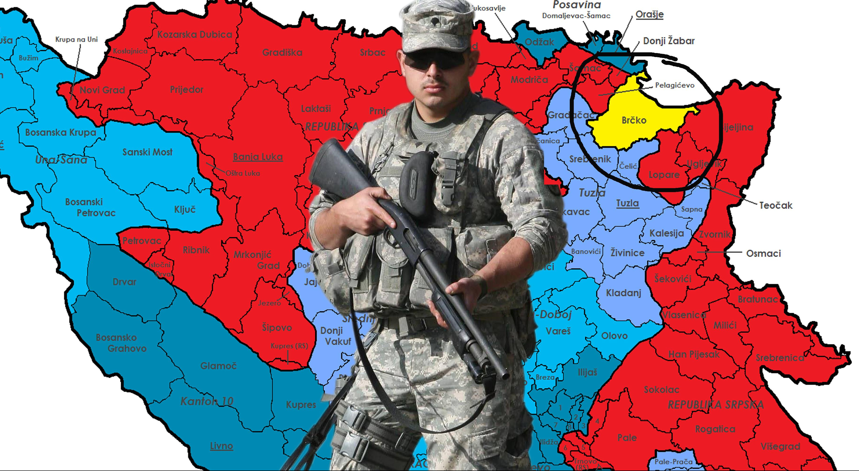 AMERI CEPAJU REPUBLIKU SRPSKU: Prave veliku vojnu bazu u Brčkom, Srbi s one strane Drine nikad nisu bili u većoj opasnosti! 